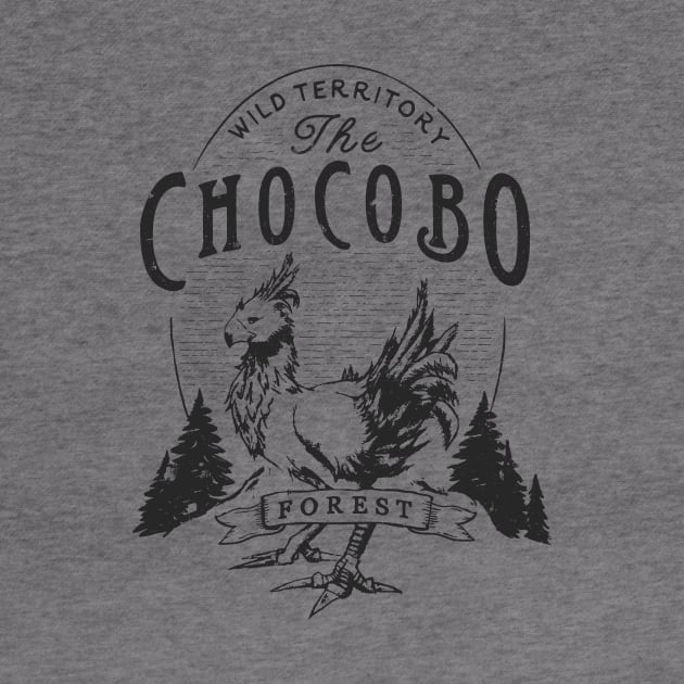 Chocobo Forest - Vintage by DesignedbyWizards